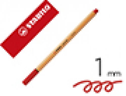 Marcador stabilo ponta de fibra point 88 vermelhao 0,4 mm , Stabilo , 150803 , 4006381493215